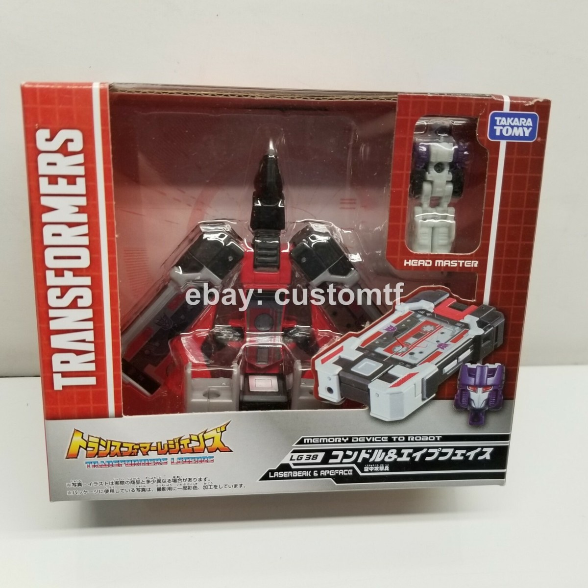 Takara Tomy Transformers Legends LG-38 Laserbeak & Apeface