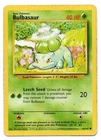 Vintage Pokemon Card "Bulbasaur" Base Set #44/102 Common Unlimited Jan 1999