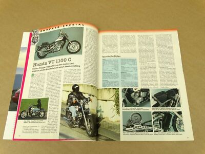 Vtg 1994 Motorrad Reisen Motorcycle Chopper Special Magazine ZX-9R