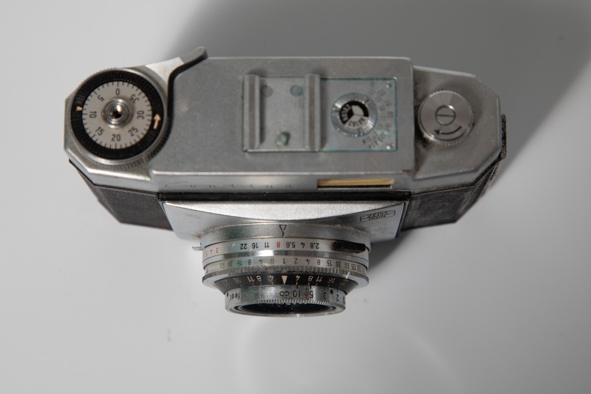 【最終値下げ】CONTINA ZEISS IKON フィルムカメラ 使用可能 Vintage Zeiss Ikon Contina Camera w/ Pantar 45mm F2.8 Lens