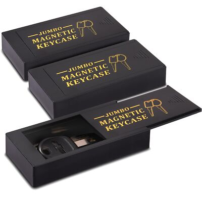 A Key Magnetic Key Holder Under Car,Plastic Magnet Key Hider,3