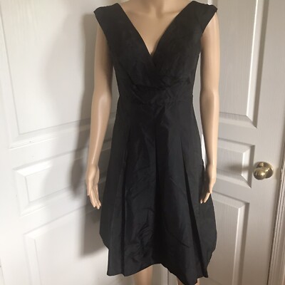 blue dress for baby girl Rocking Bettie Black Tie The Knot Swing Dress Medium