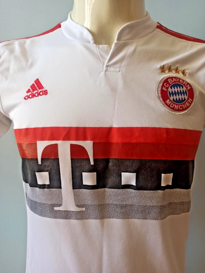Shirt N10 Robben Bayern Monaco Adidas Maglia 2015-16 Trikot away Maillot vintage - Bild 3 von 4