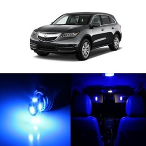 Details About 14 X Blue Led Interior Lights Package Kit For Acura Mdx 2014 2019 Pry Tool