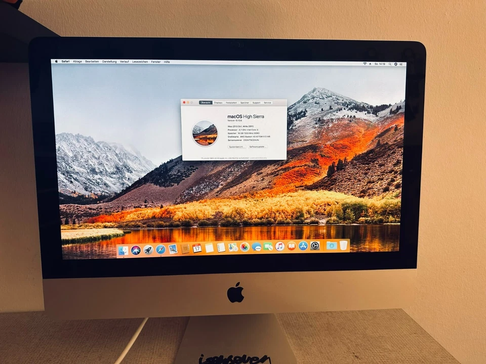 Apple iMac 21.5 Zoll Intel Core i5 16GB RAM AMD Radeon SSD