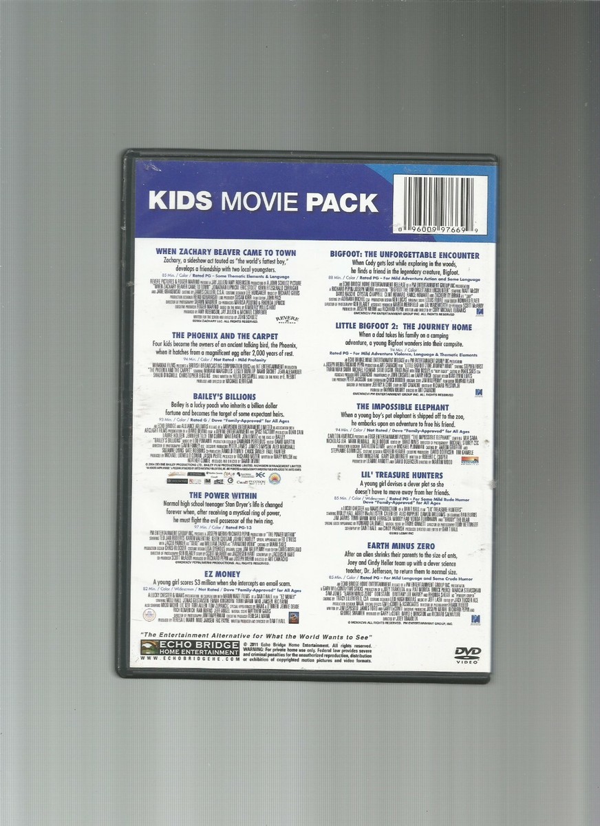 10-Movie Kids Pack (2 Disc Set), DVD 96009976699| eBay