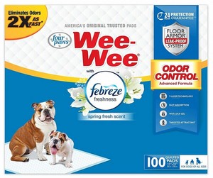 wee wee pads odor control