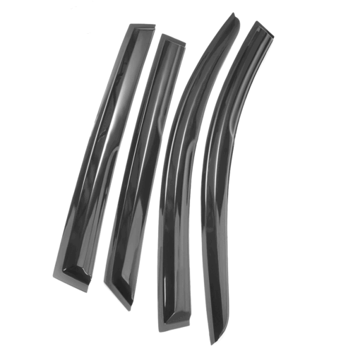 Juego de 4 piezas para visera de ventilación solar ventana negra protectores contra la lluvia aptos para Kia Optima 2016-2019 - Imagen 4 de 12