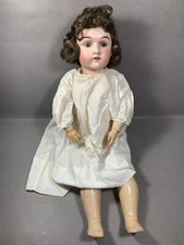 Antique German 22” Max Handwerck Bisque Head Jointed Composition Doll 283/29