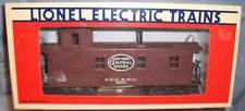 Lionel 1990 NEW YORK CENTRAL WOODSIDE CABOOSE Railroad Freight Train Car 6-17611
