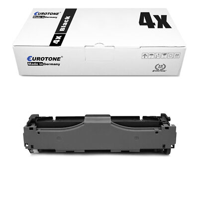 4x Toner für HP LaserJet Enterprise 700 Color M 775 wie BLACK