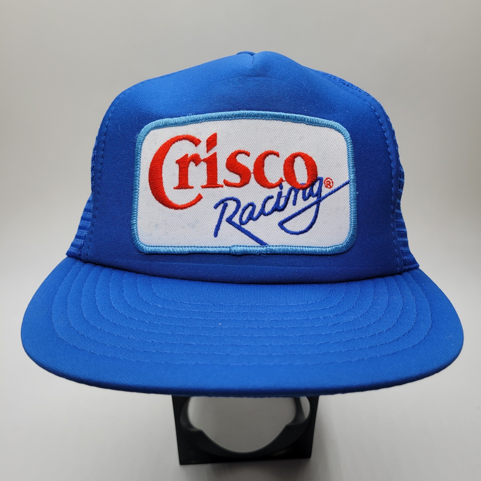 Vintage Crisco Racing Trucker Snapback Hat Cap READ DESCRIPTION