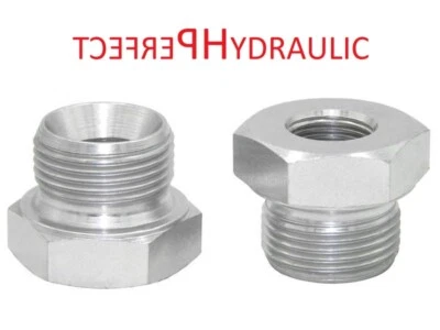 PERFECT HYDRAULIC Conector diferencial pulgadas BSP rosca exterior - rosca interior
