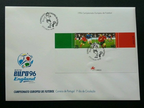 [SJ] Portugal Football Euro'96 England 1996 Sport Games (FDC) *see scan - Picture 1 of 6