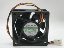 SUNON 6025 KDE1206PTV1 DC12V 1.7W 60mm 3-wire silent fan