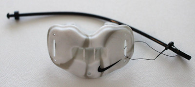 Nike Alpha Lip Protector Mouthguard Adult White/Black/Wolf Grey