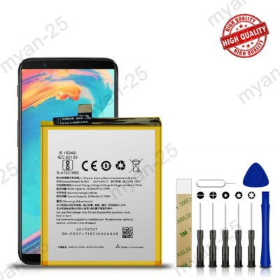 For OnePlus 5T A5010 Replacement Battery BLP637 Tools