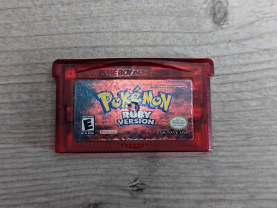 Pokémon Ruby Version (Nintendo Game Boy Advance 2003) Authentic Cartridge Only