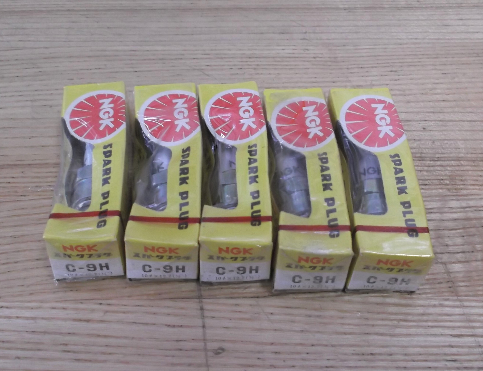 NGK SPARK PLUG C-9H LOT OF 5 PLUGS