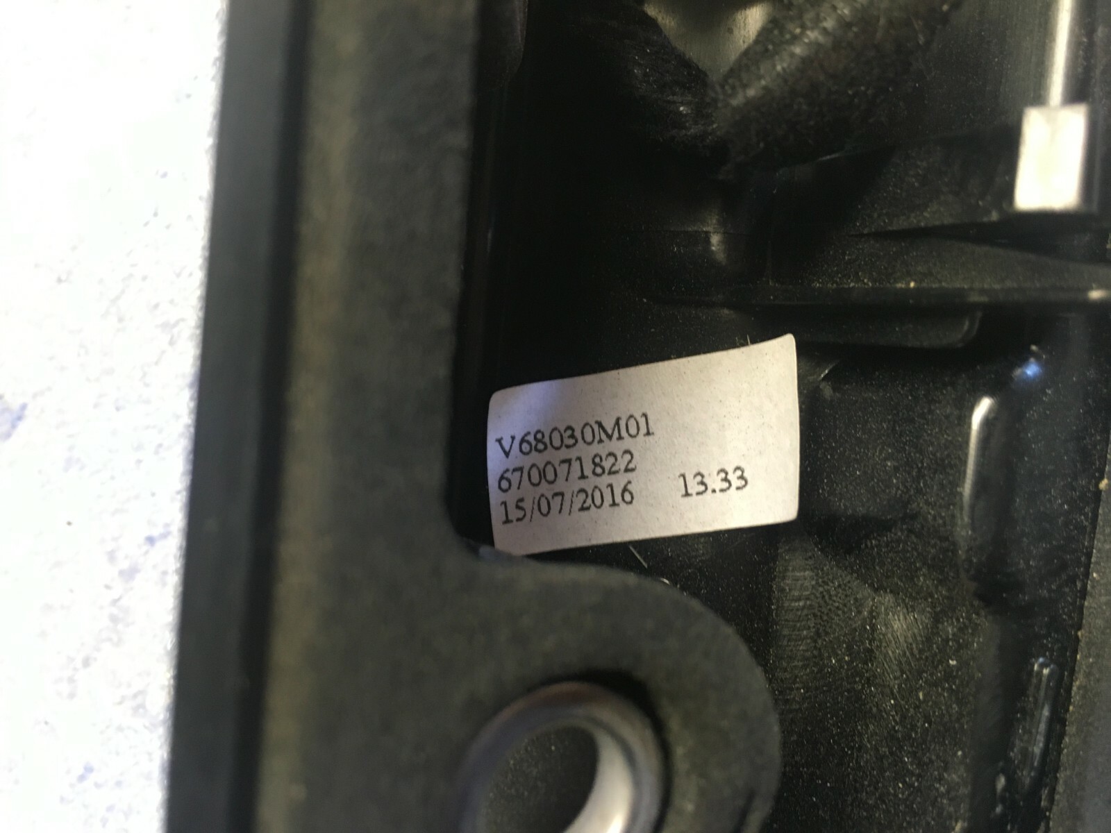 2017 Maserati Ghibli rear trunk trim molding PART#670071822 OEM