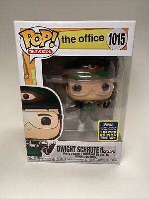 Funko Pop! #1015 The Office - Dwight Schrutte Recyclops Summer Convention Excl. | eBay