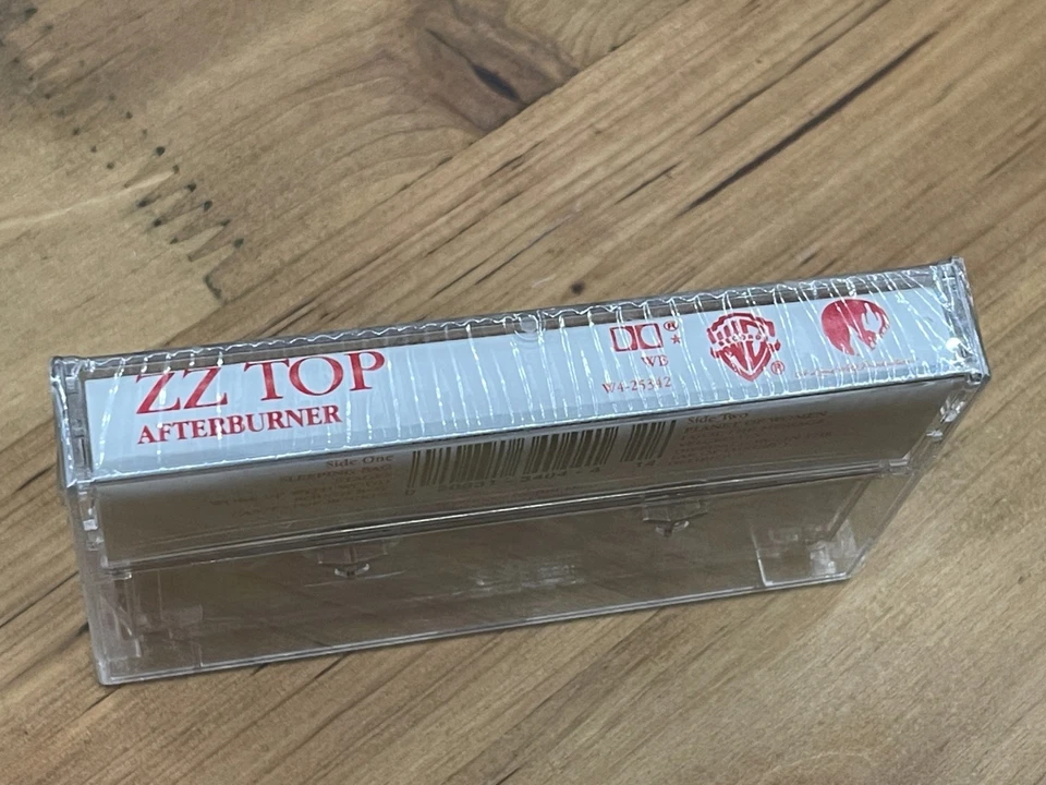 ZZ Top Afterburner Sealed 1985 Warner Brothers Cassette *NEW* - Image 3 of 4