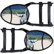 Extended Trailer Rearview Mirror Adjastable Towing Mirror For Trucks Rvs. 2 Pc