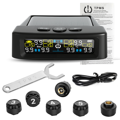 #ad #ad TPMS Tire Pressure Monitoring System 6 Sensors for RV Trailer Truck $31.99