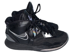 Nike Kyrie Infinity Black MetalicSilver Athletic Shoes DD0334-005 Youth Size 6Y