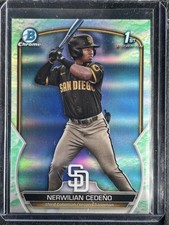 Cedeno, Nerwilian - 2023 Bowman Chrome Prospect - Lunar Glow