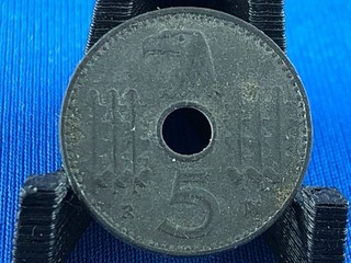 GERMANY THIRD REICH 5 Reichspfennig 1940 A military coinage (A3/459)