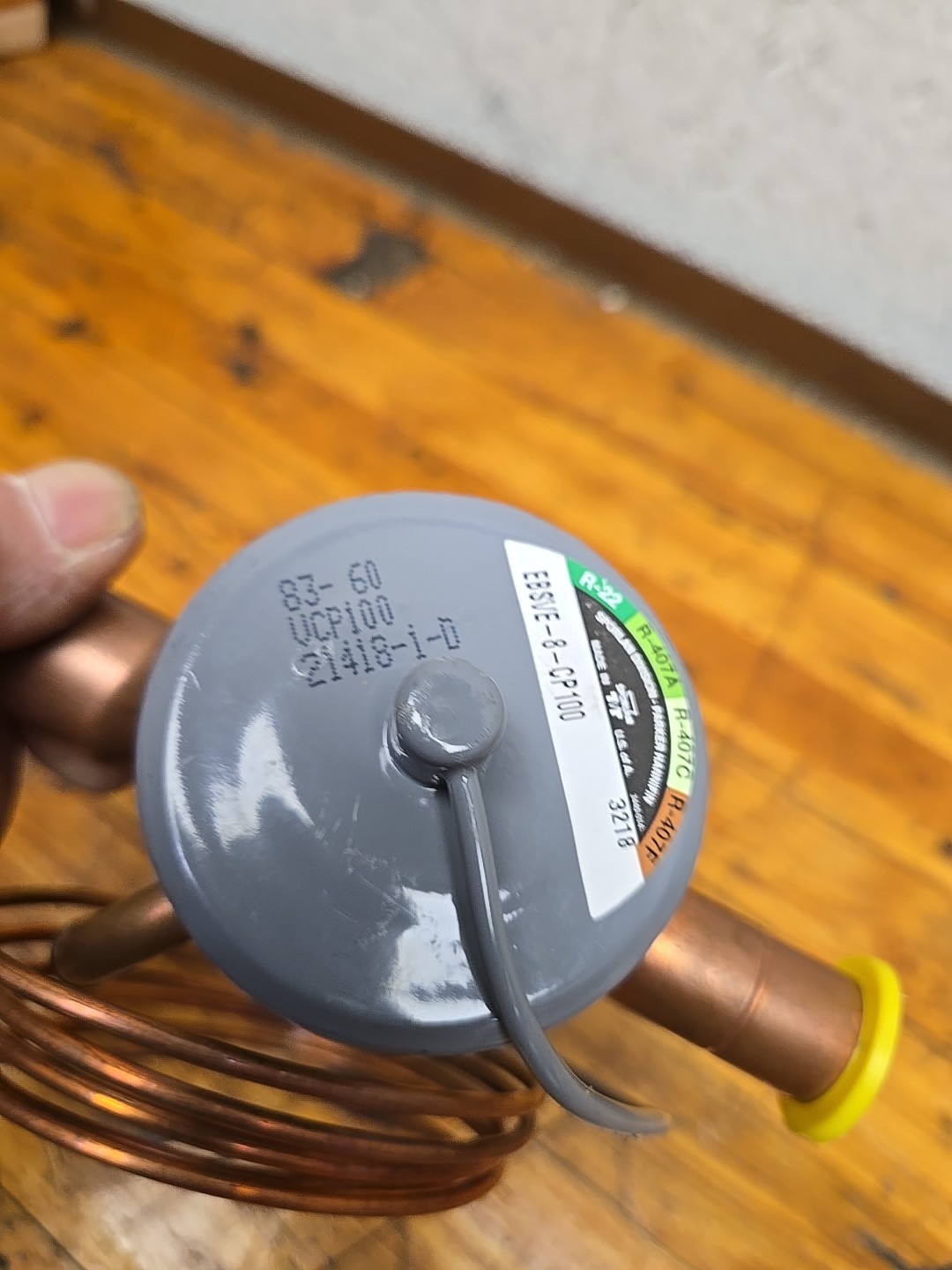 NEW SPORLAN EBSVE-8-CP100  SVE8CP100 Expansion Valve