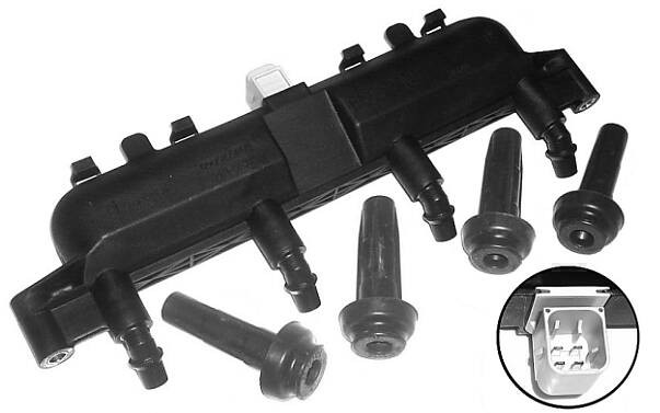 Bobine d'allumage pour Peugeot 206 SW 106 II et 1007, pièce de rechange moteur 12V
