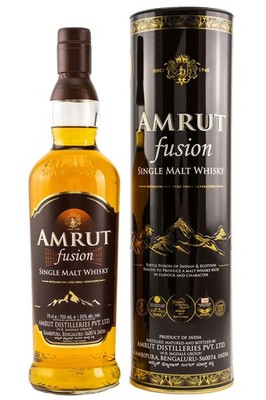 Amrut Fusion - Neue Ausstattung - Single Malt Whisky (75,57 EUR/l)