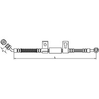 Metzger 4110828 Bremsschlauch FüR KIA Sorento JC