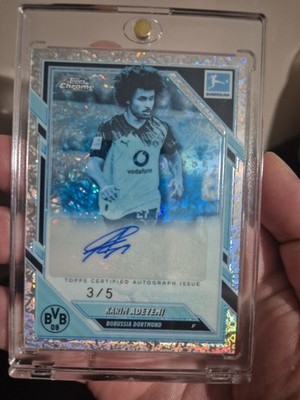 Topps Karim Adeyemi /5 Frozenfractor