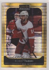 2021-22 O-Pee-Chee Platinum Seismic Gold 26/50 Robby Fabbri #86 0c3