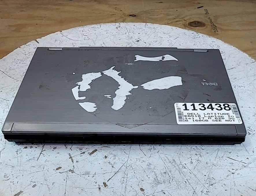 Laptop Dell Latitude E6510 Intel I7 M 620 3GB 160GB VER NOTAS Foto 3 de 4