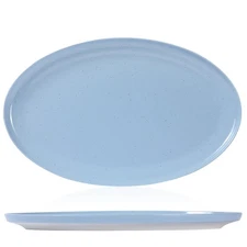 ‌16" Melamine Oval Platter Set of 2- Lightweight Durable Serving Tray for Par...