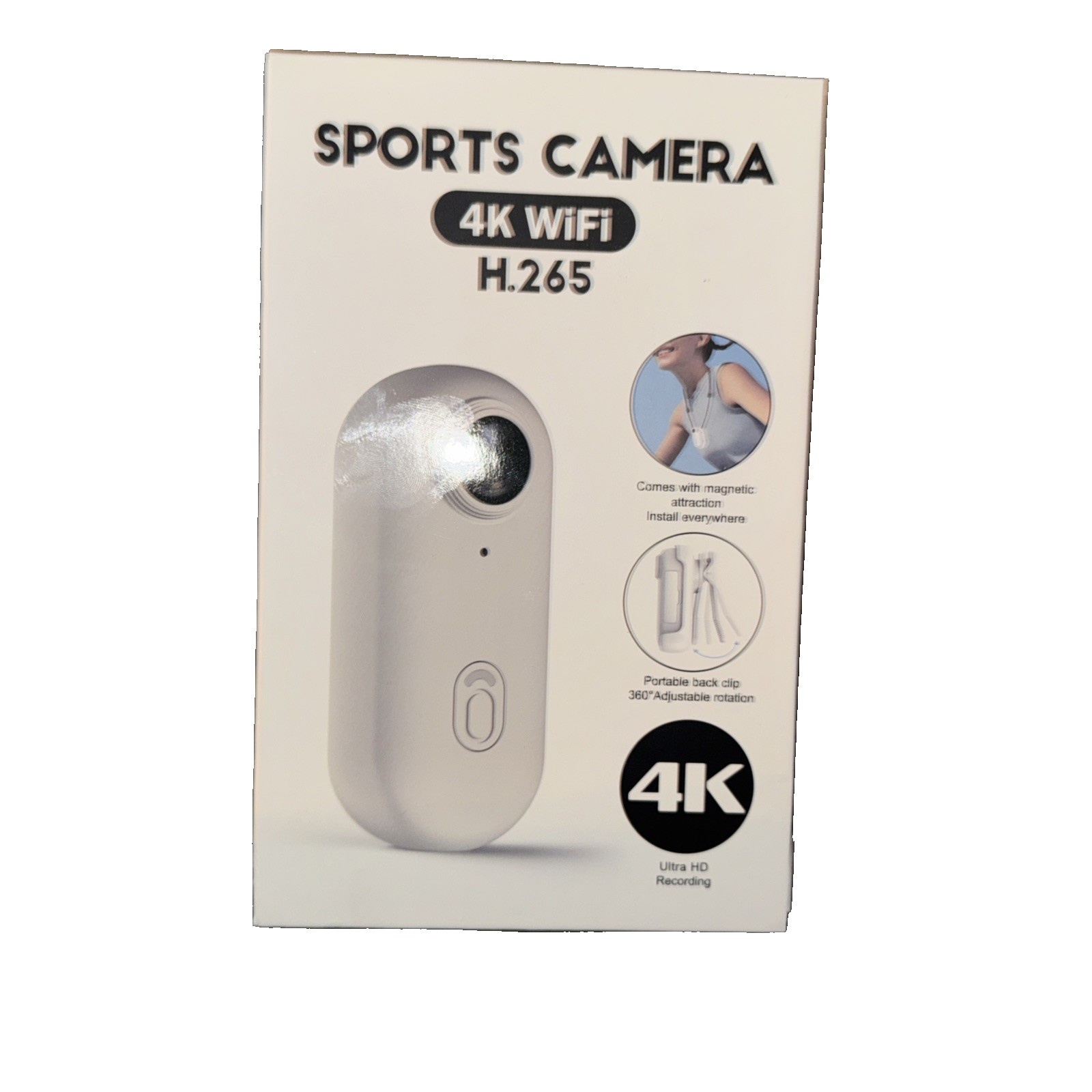 4K Sports Action Camera WiFi H.265 Waterproof Video Cam