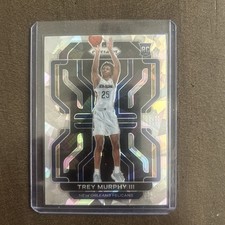 Trey Murphy III 2021-22 Prizm CRACKED ICE PRIZM Rookie Card #288 RC Pelicans