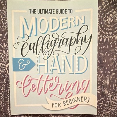June & Lucy Modern Calligraphy Hand Lettering Workbook Illustrated