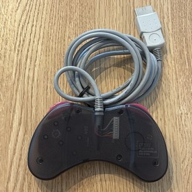 SEGA SATURN Cool Pad Controller Skeleton Black HSS-0101 Boxed from japan Tested