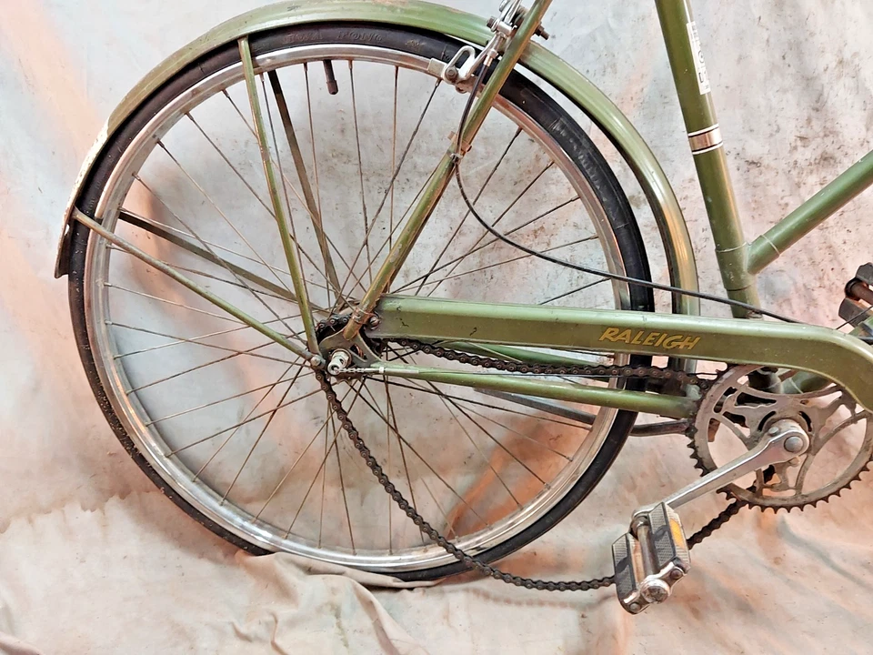 1969 Raleigh Sports Vintage Cruiser Bike X-Large 59cm 3SPD Sturmey Archer Steel~ - Image 3 of 4