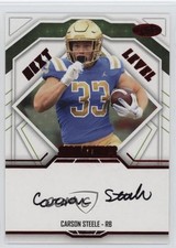 2024 SAGE HIT Low Series Next Level Signatures Red Carson Steele Auto 10k8