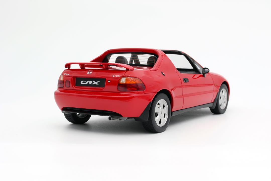 OttO mobile 1/18 ホンダCR-X デルソル 1995 レッド 1/18 OTTO 1995 Honda Civic CRX VTI Del Sol (Red) Resin Car