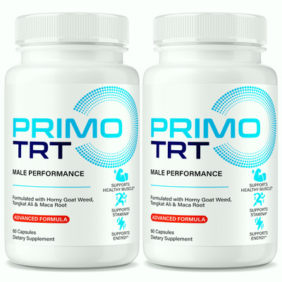 Primo TRT Pills for Men, PrimoTRT ME for Male Health Support - 2 Pack