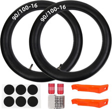 90/100-16 Thickened Dirt Bike Tube 3.00/3.25/3.50-16 Tire Inner Tube and Repair