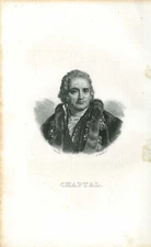 Portrait of Jean-Antoine Chaptal, Count of Chanteloup