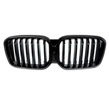 LED K�hlergrill Glanz Schwarz Grill passt f�r BMW X3 X4 G01 G02 LCI | 2021-2024